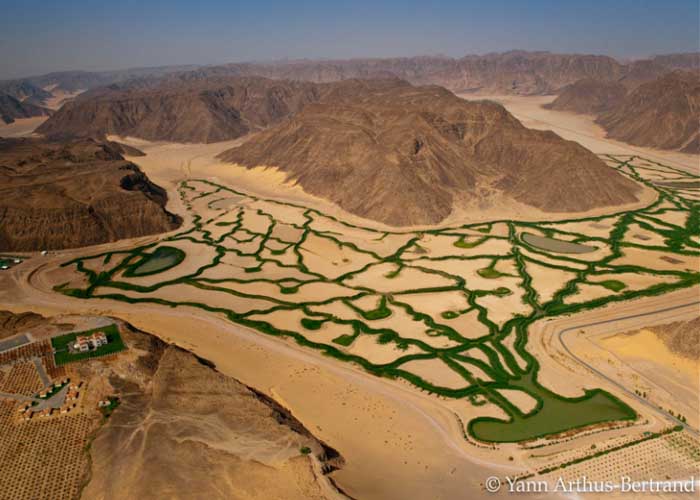 Jordánia sivatagban ökológiai gazdálkodás